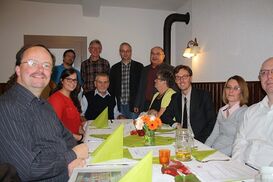 In entspannter Runde mit Dr. Lars Castellucci