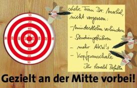 Gezielt an der Mitte vorbei!