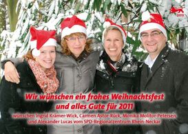 Ingrid Krämer-Wick, Carmen Astor-Rück, Monika Molitor-Petersen, Alexander Lucas